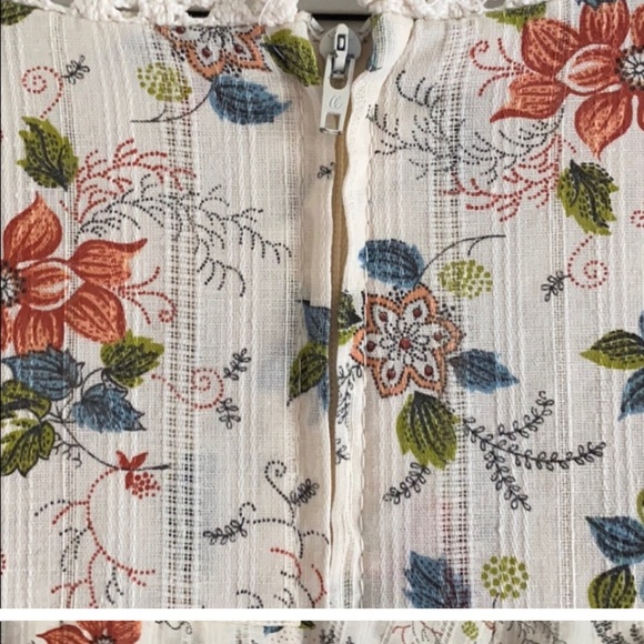 REPOSH // Vintage Jane Austen Floral Patterned Dress - Picture 5 of 5